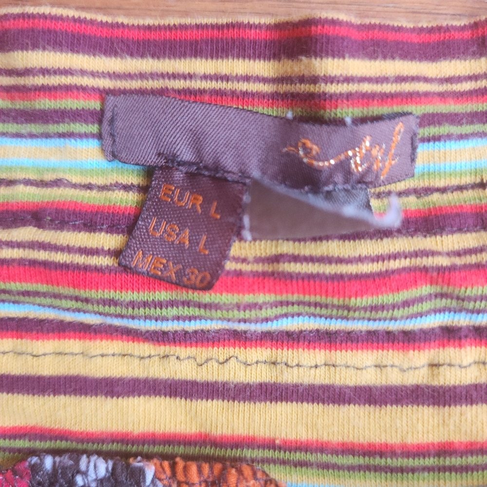 Colorful Patterned Skirt - Picture 4 of 4